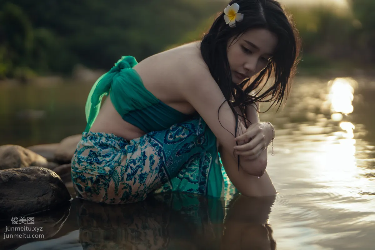 [YiTuYu] 2021.11.24 Clear Water Brings Forth Hibiscus, Yao Mei photo 14