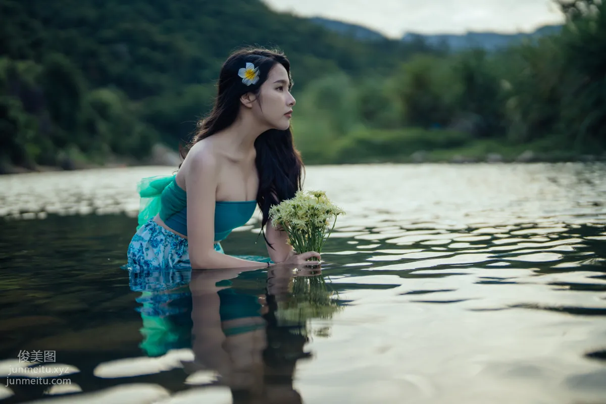 [YiTuYu] 2021.11.24 Clear Water Brings Forth Hibiscus, Yao Mei photo 15