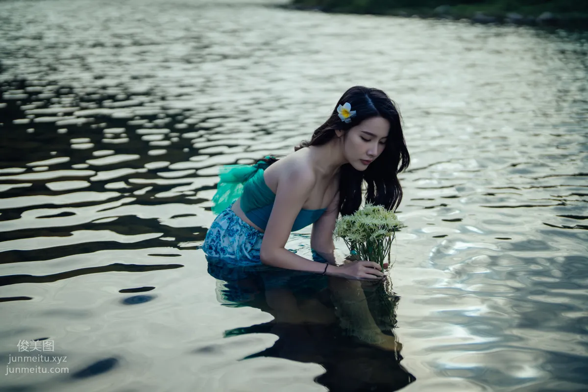 [YiTuYu] 2021.11.24 Clear Water Brings Forth Hibiscus, Yao Mei photo 16