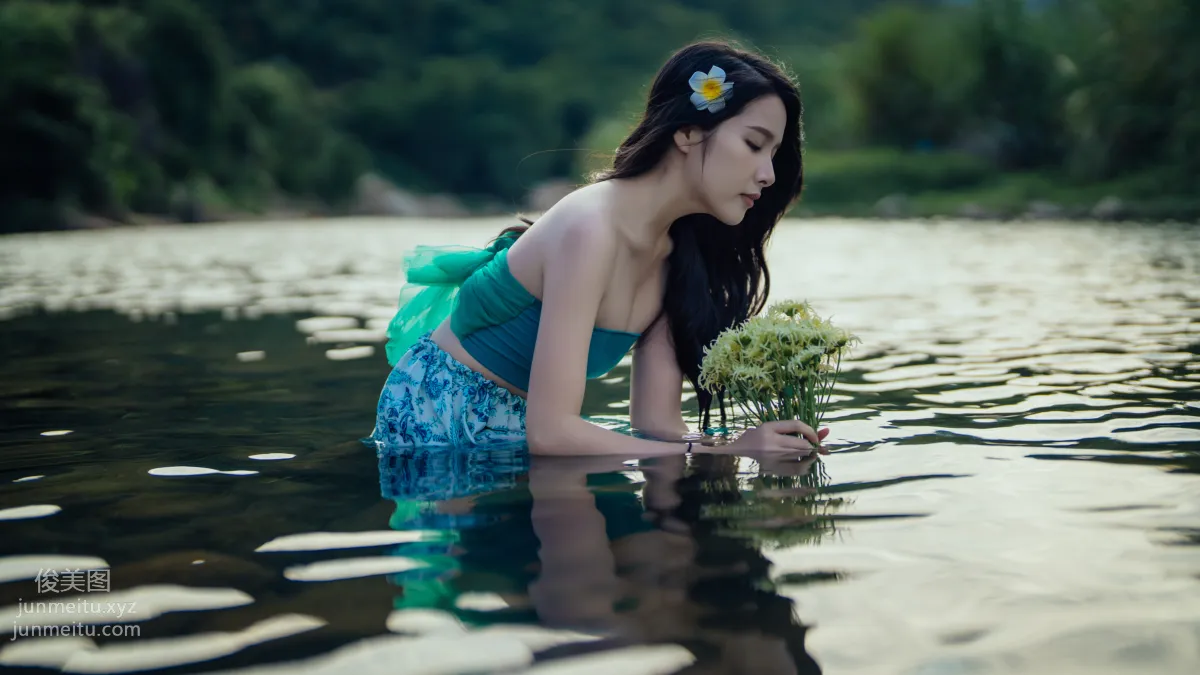 [YiTuYu] 2021.11.24 Clear Water Brings Forth Hibiscus, Yao Mei photo 18