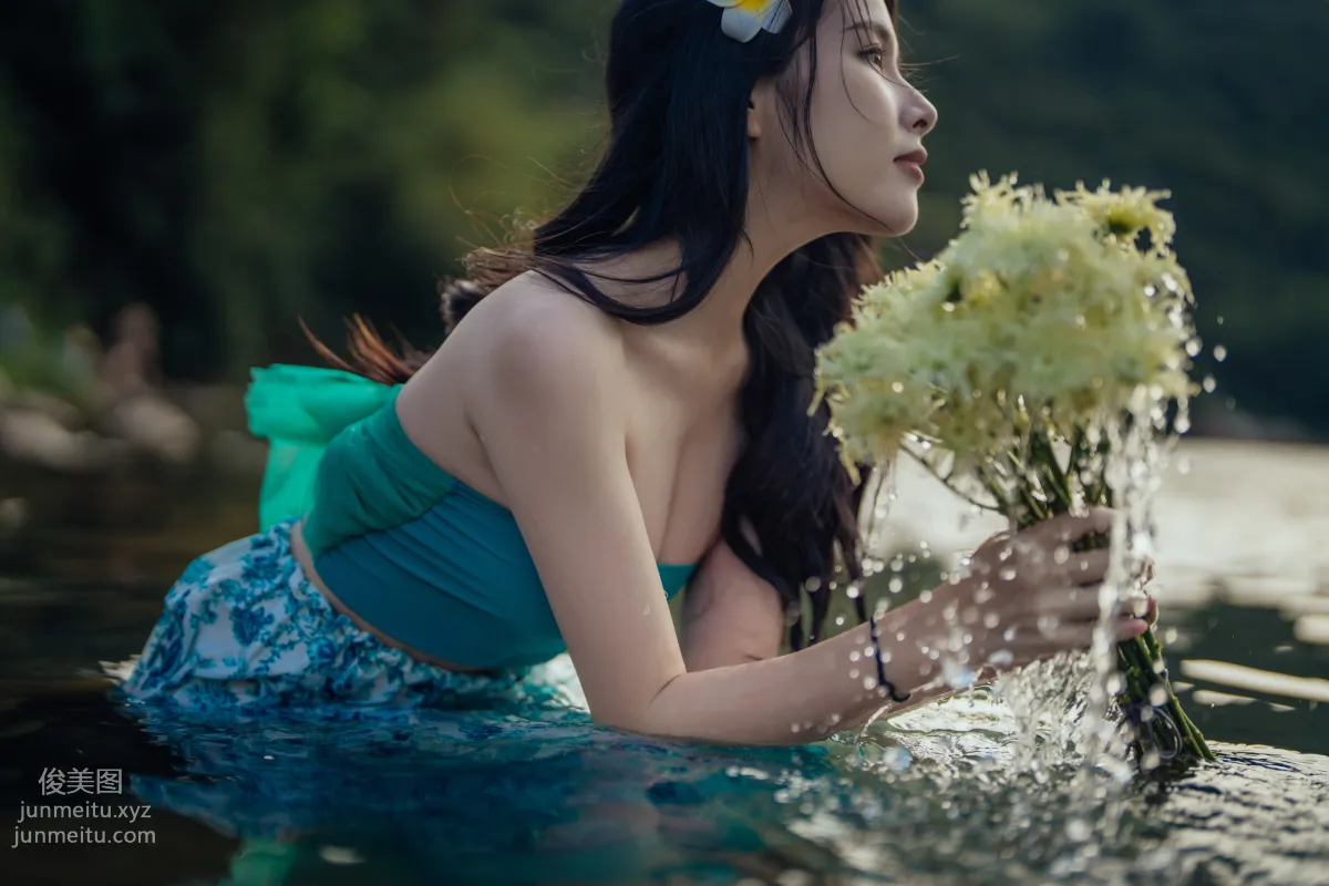 [YiTuYu] 2021.11.24 Clear Water Brings Forth Hibiscus, Yao Mei photo 21