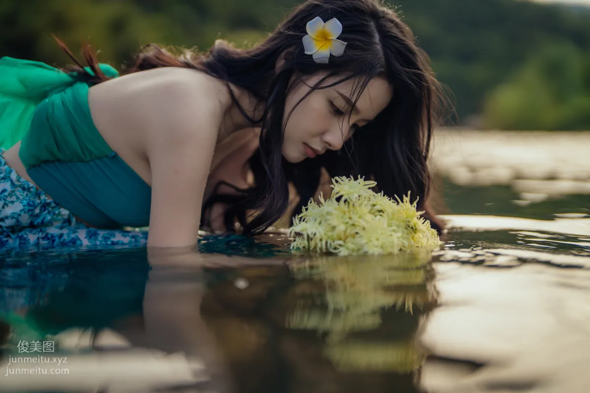 [YiTuYu] 2021.11.24 Clear Water Brings Forth Hibiscus, Yao Mei photo 22