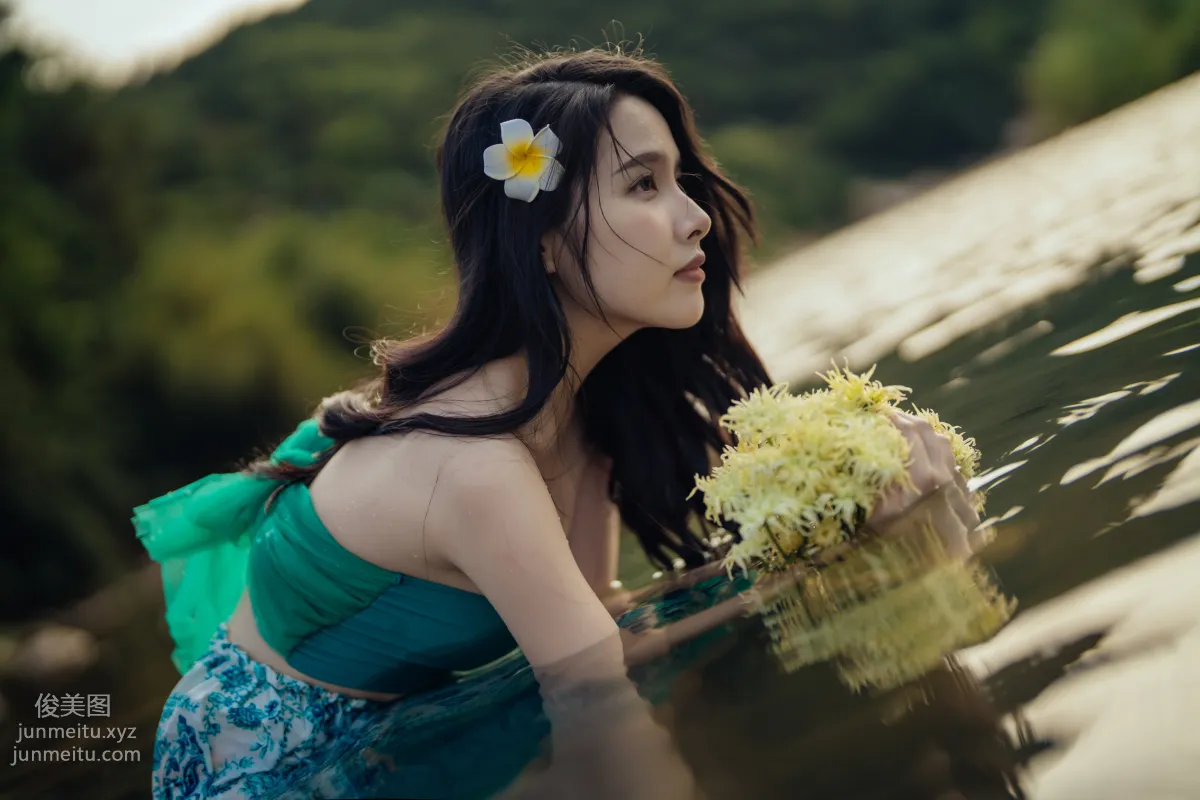 [YiTuYu] 2021.11.24 Clear Water Brings Forth Hibiscus, Yao Mei photo 25