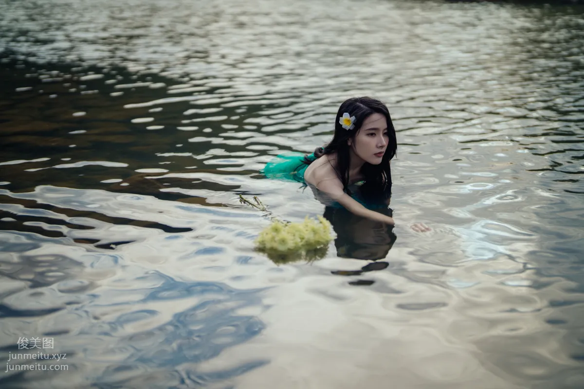 [YiTuYu] 2021.11.24 Clear Water Brings Forth Hibiscus, Yao Mei photo 28