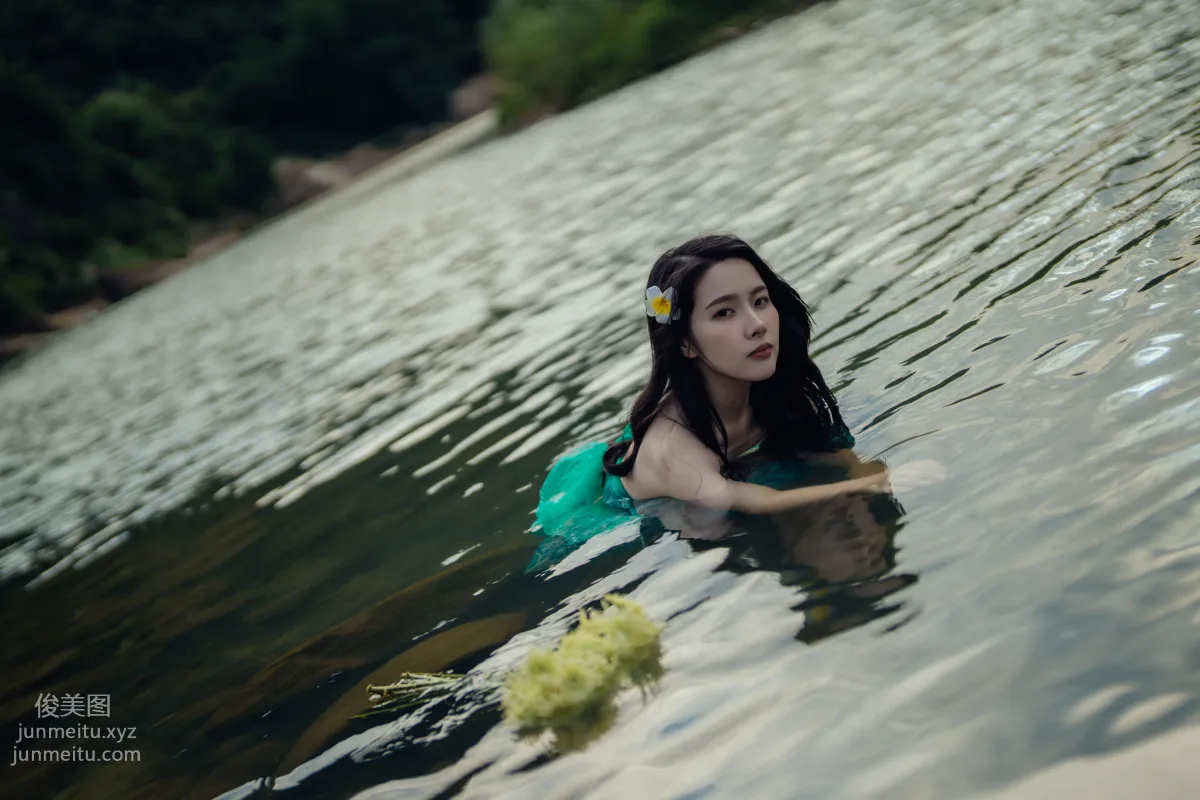[YiTuYu] 2021.11.24 Clear Water Brings Forth Hibiscus, Yao Mei photo 30