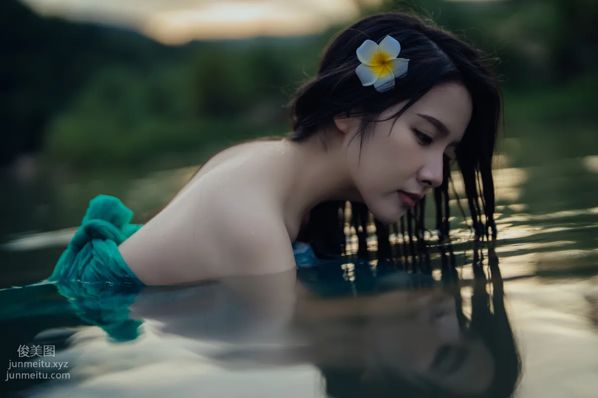 [YiTuYu] 2021.11.24 Clear Water Brings Forth Hibiscus, Yao Mei photo 38