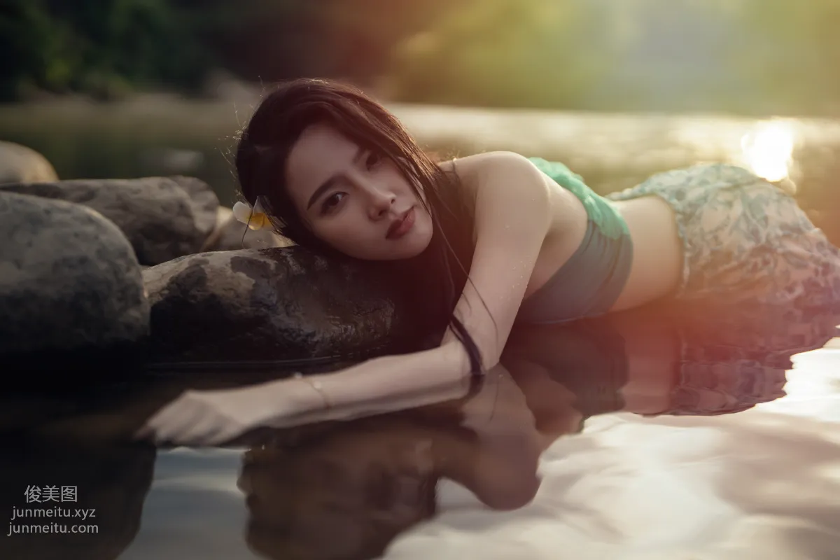 [YiTuYu] 2021.11.24 Clear Water Brings Forth Hibiscus, Yao Mei photo 65
