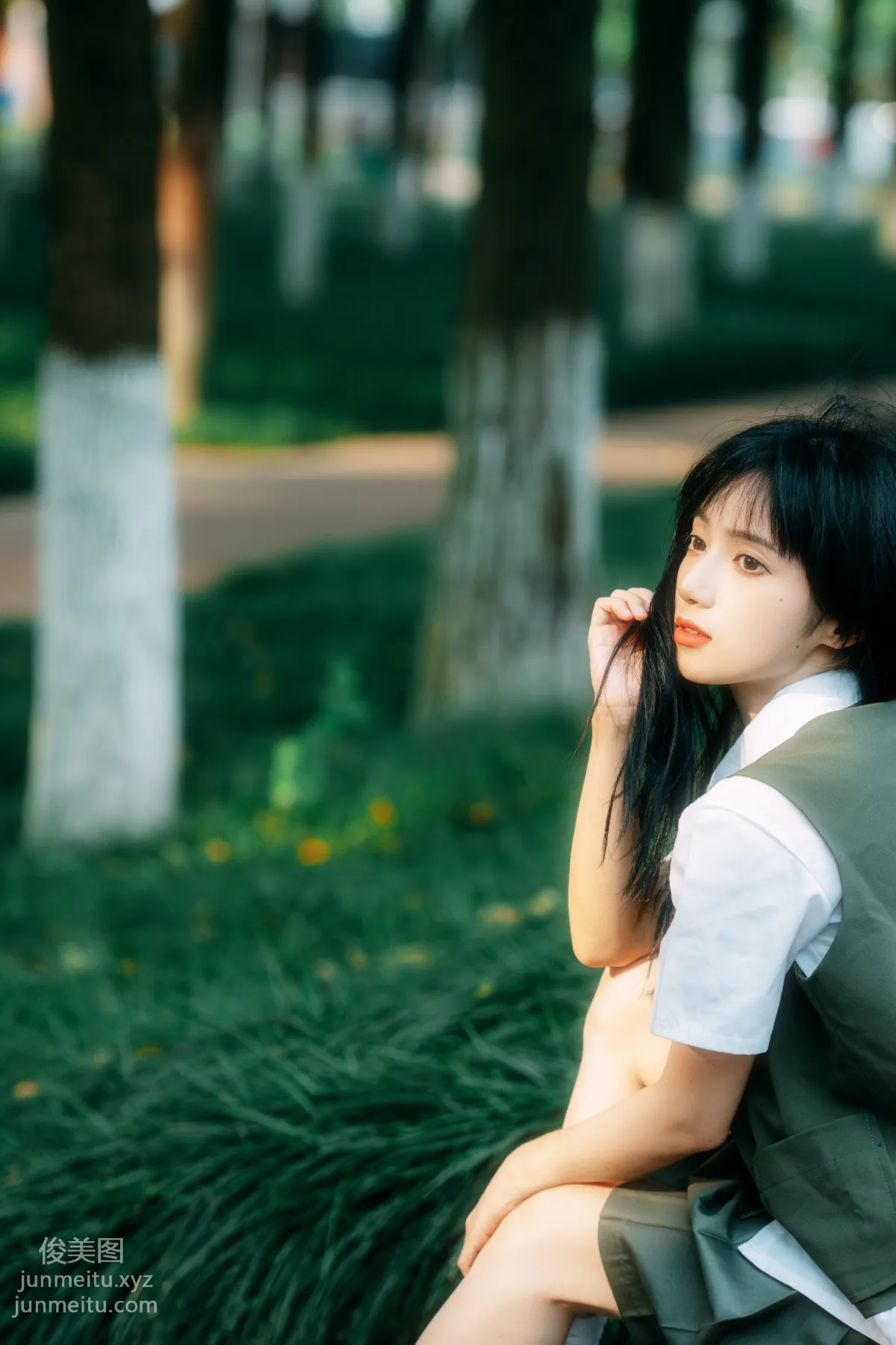 [YiTuYu] 2021.11.26 Green Mood, Yueban Leba photo 8