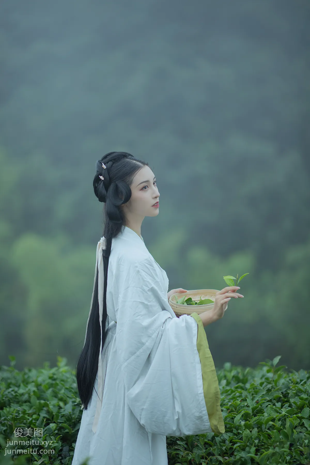 [YiTuYu] 2021.12.02 Tea Picking Girl, Shiba Chongchuan photo 2