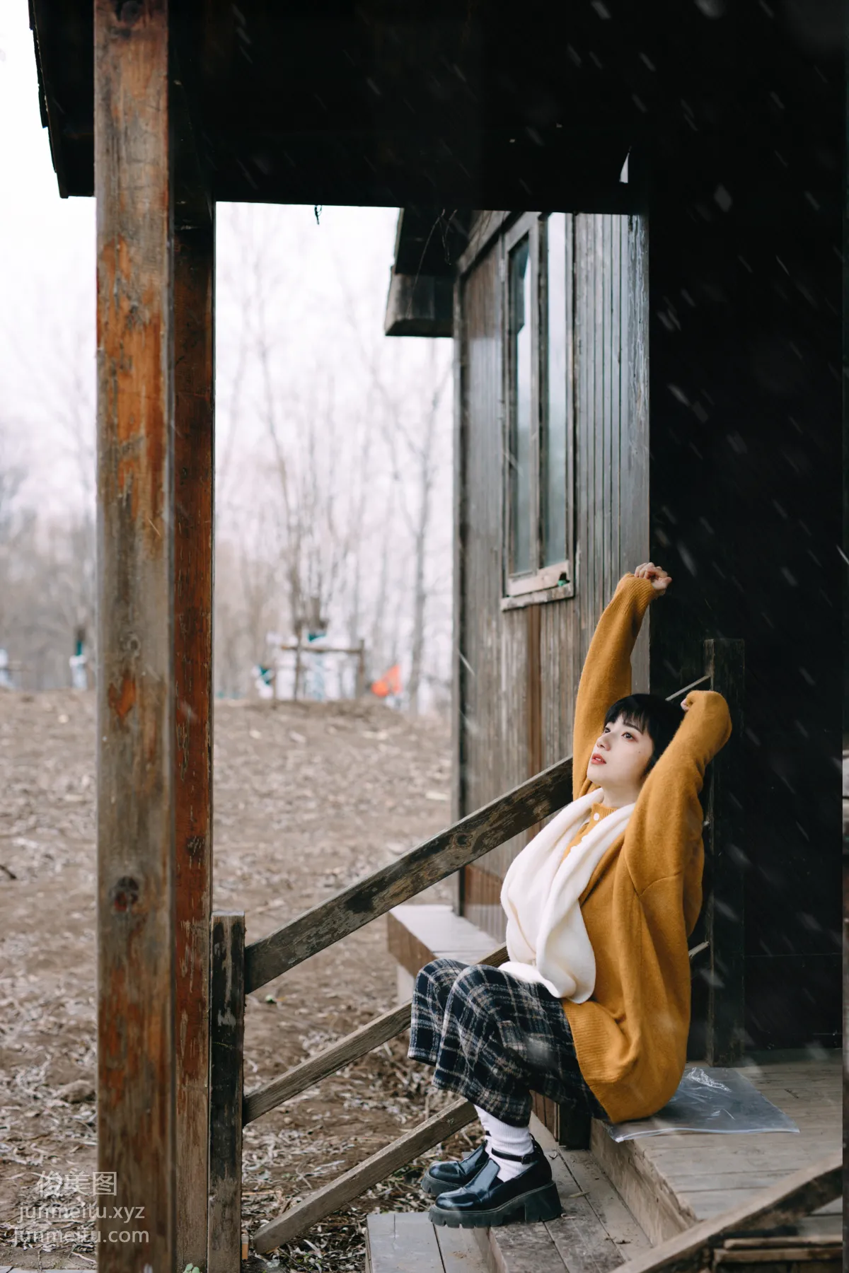 [YiTuYu] 2021.12.07 Overcast Day Cabin, Yueban Leba photo 15