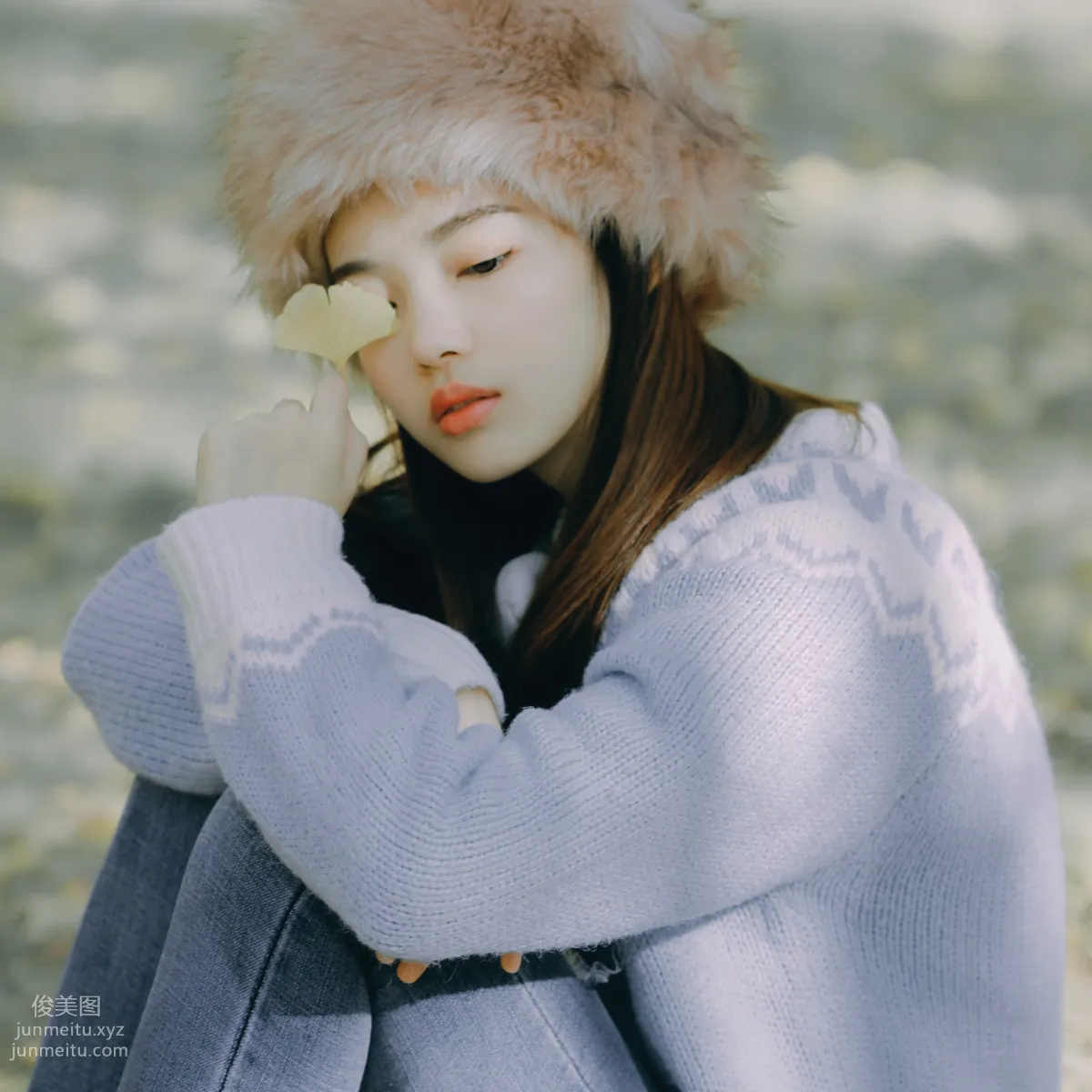 [YiTuYu] 2021.12.23 Blue Ginkgo Yiya Yiya Yo photo 5