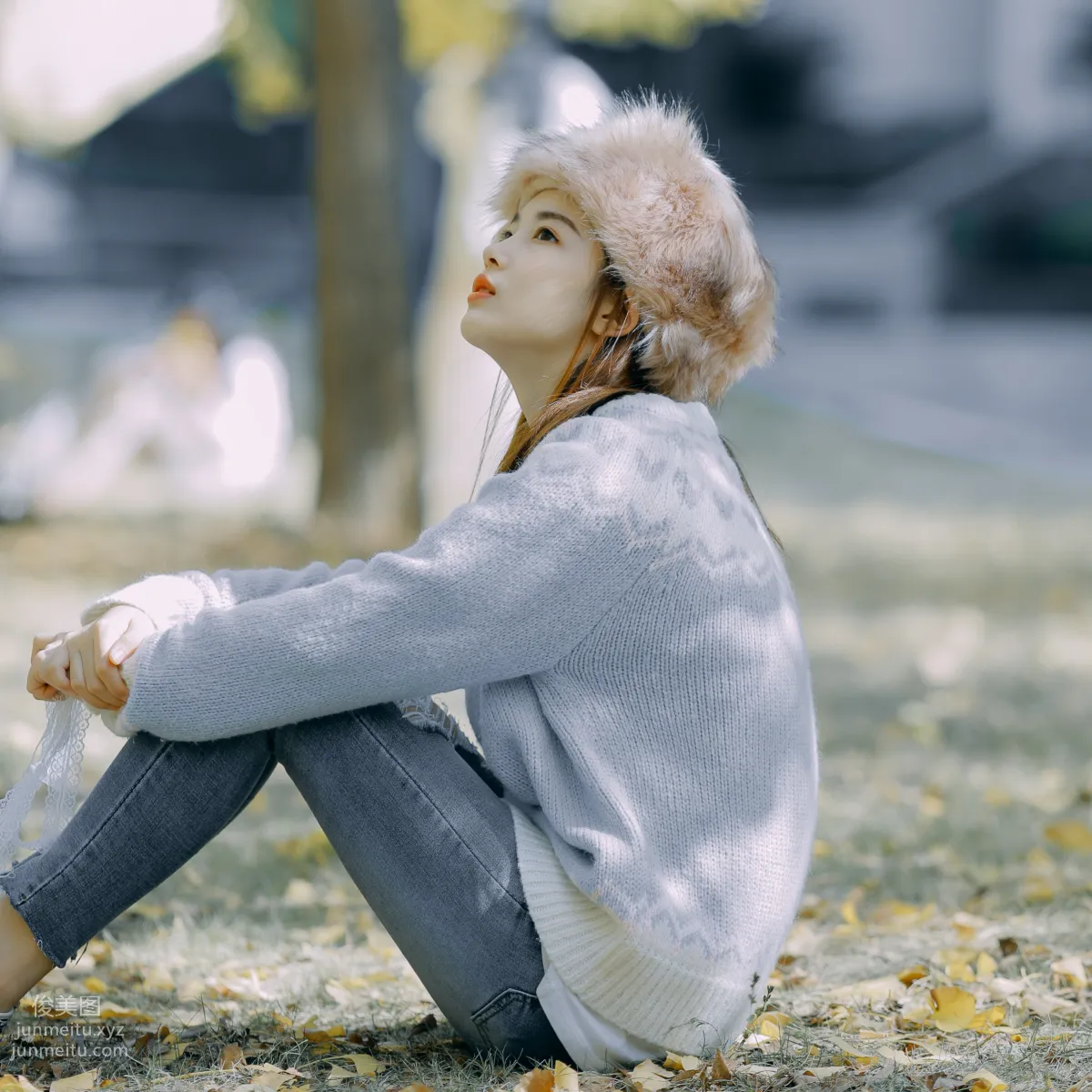 [YiTuYu] 2021.12.23 Blue Ginkgo Yiya Yiya Yo photo 6