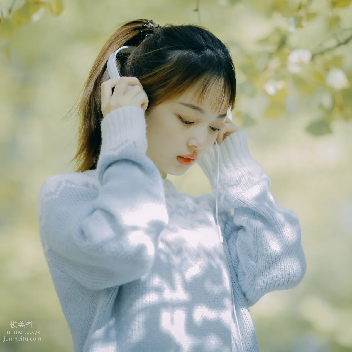 [YiTuYu] 2021.12.23 Blue Ginkgo Yiya Yiya Yo photo 11