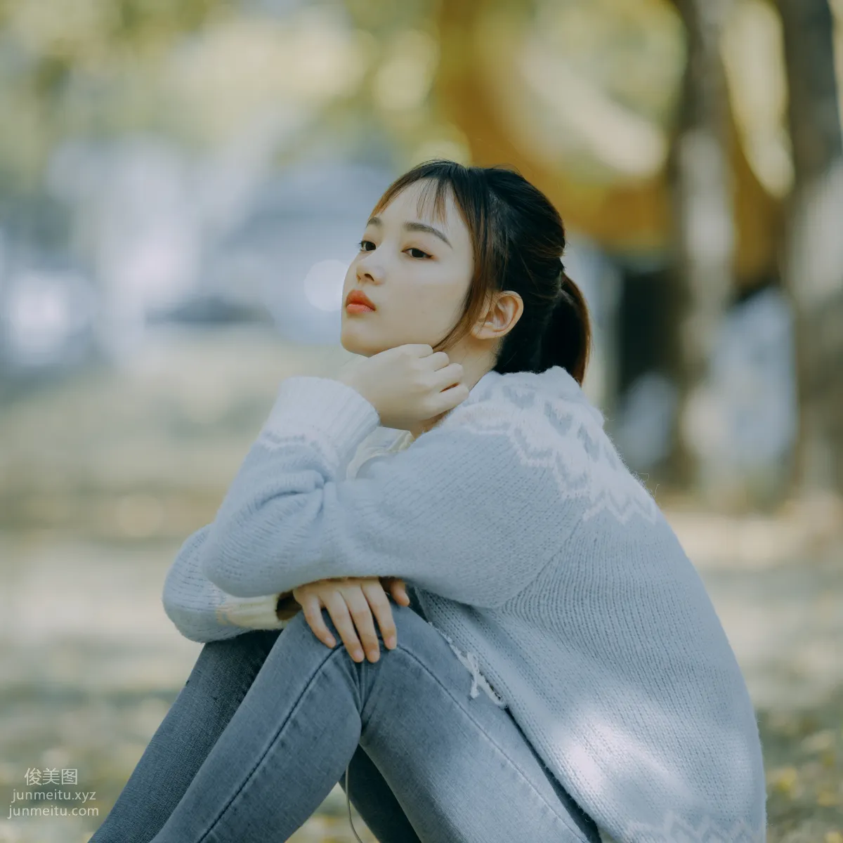 [YiTuYu] 2021.12.23 Blue Ginkgo Yiya Yiya Yo photo 13