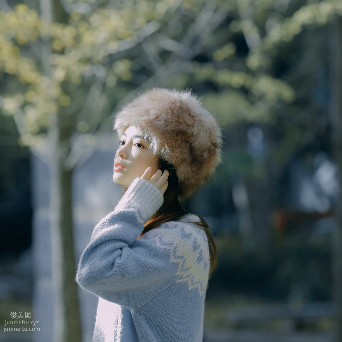 [YiTuYu] 2021.12.23 Blue Ginkgo Yiya Yiya Yo photo 15