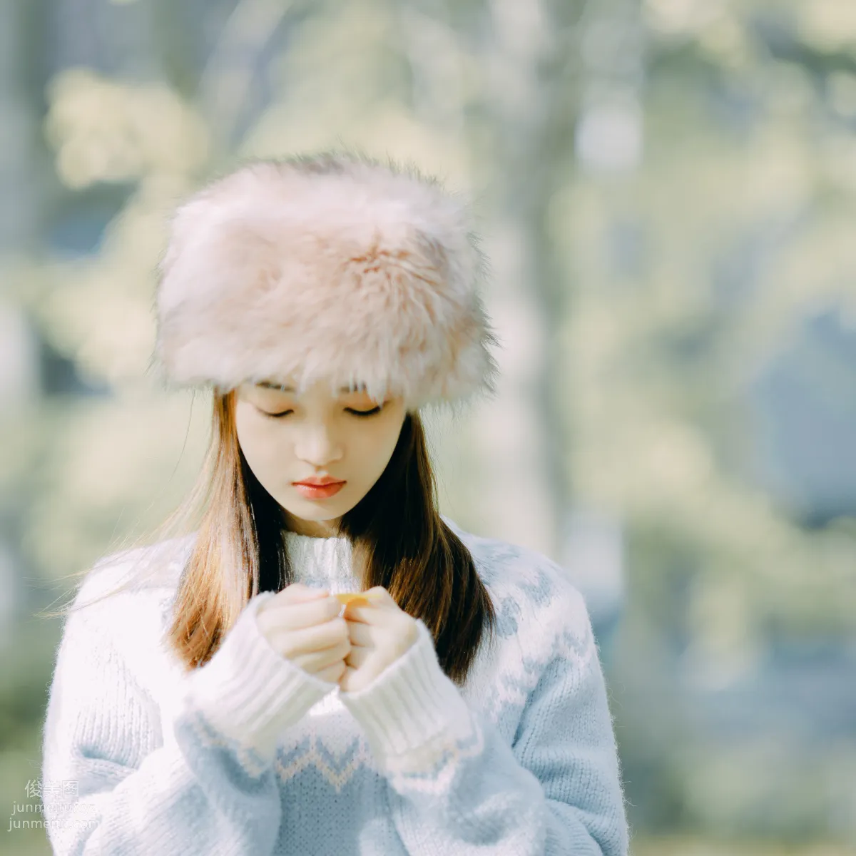 [YiTuYu] 2021.12.23 Blue Ginkgo Yiya Yiya Yo photo 22