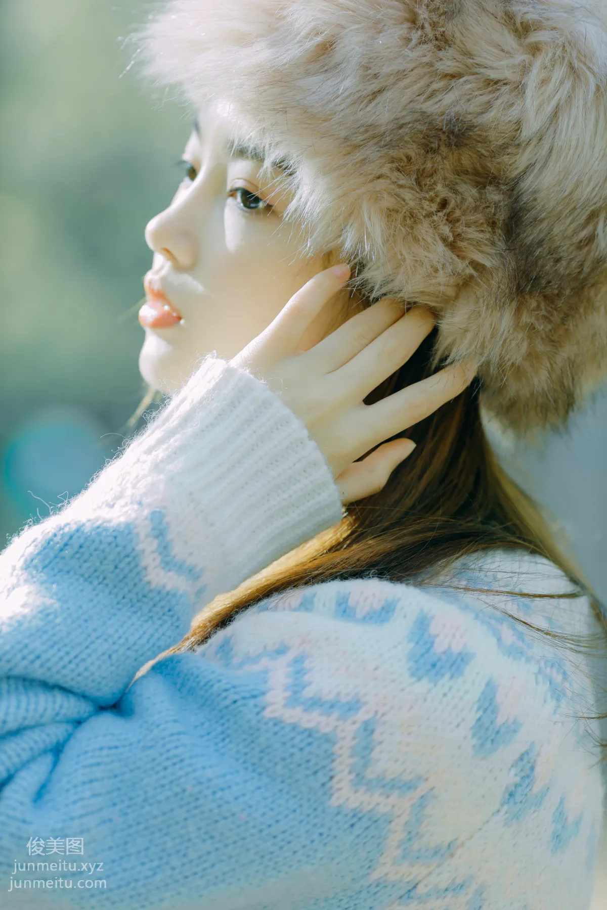 [YiTuYu] 2021.12.23 Blue Ginkgo Yiya Yiya Yo photo 23