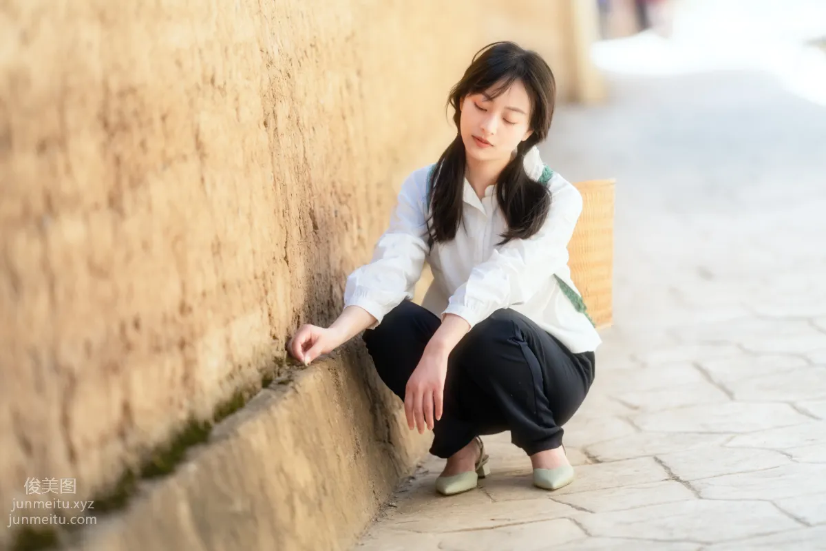 [YiTuYu] 2021.12.27 Little Swallow of Hometown Huan Huan photo 20