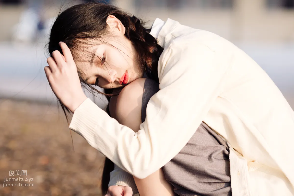 [YiTuYu] 2021.12.27 Warm Spring Sun Yiya Yiya Yo photo 8