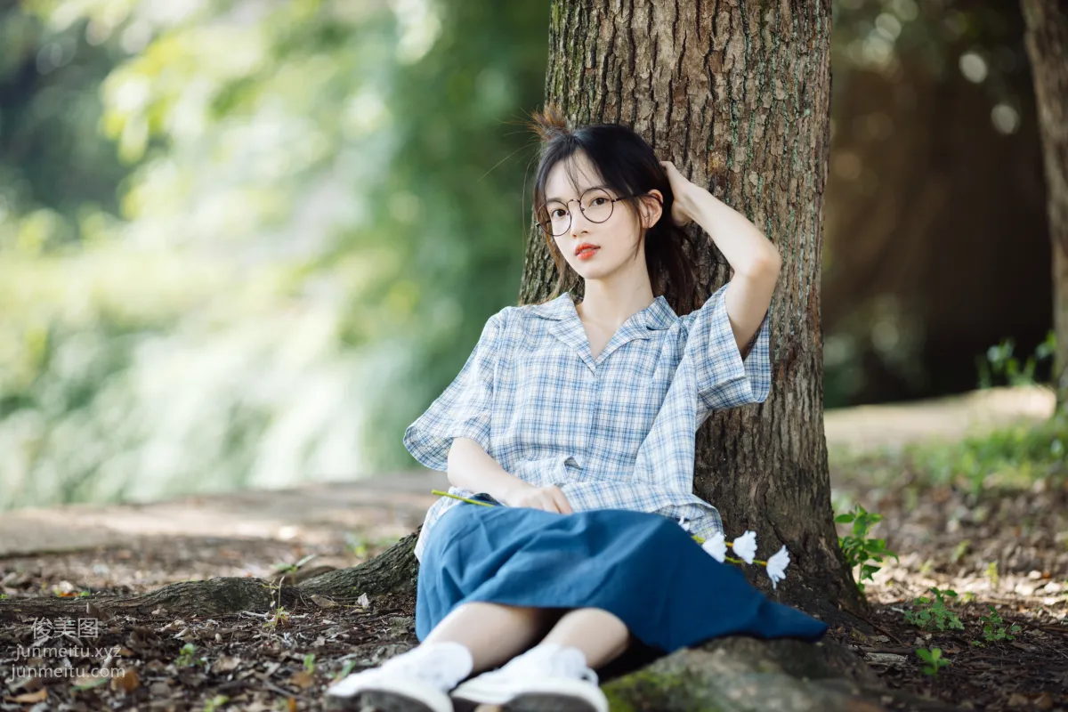 [YiTuYu] 2022.01.03 Blue Past Under the Tree, Yiya Yiya Yo photo 3