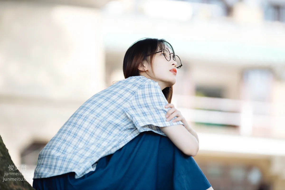 [YiTuYu] 2022.01.03 Blue Past Under the Tree, Yiya Yiya Yo photo 6