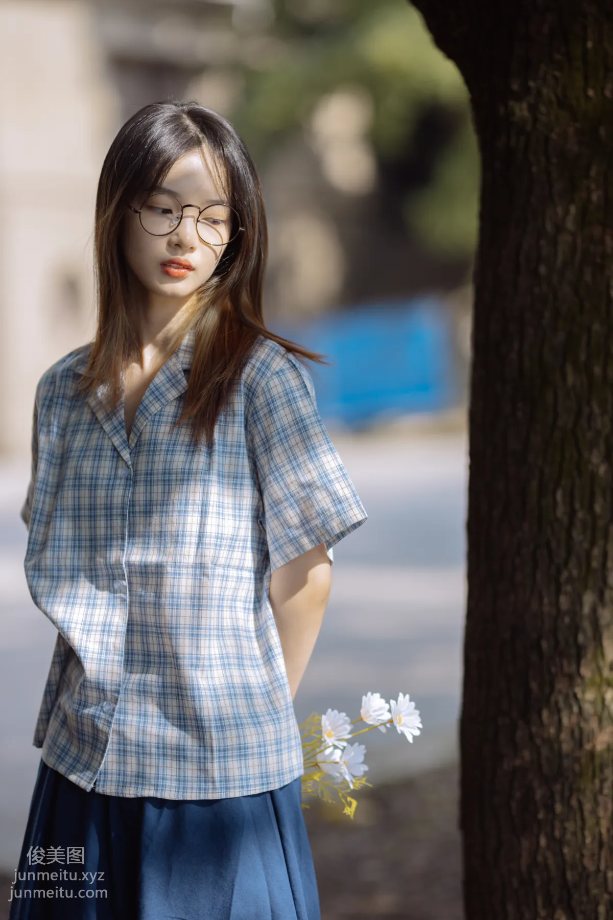 [YiTuYu] 2022.01.03 Blue Past Under the Tree, Yiya Yiya Yo photo 12