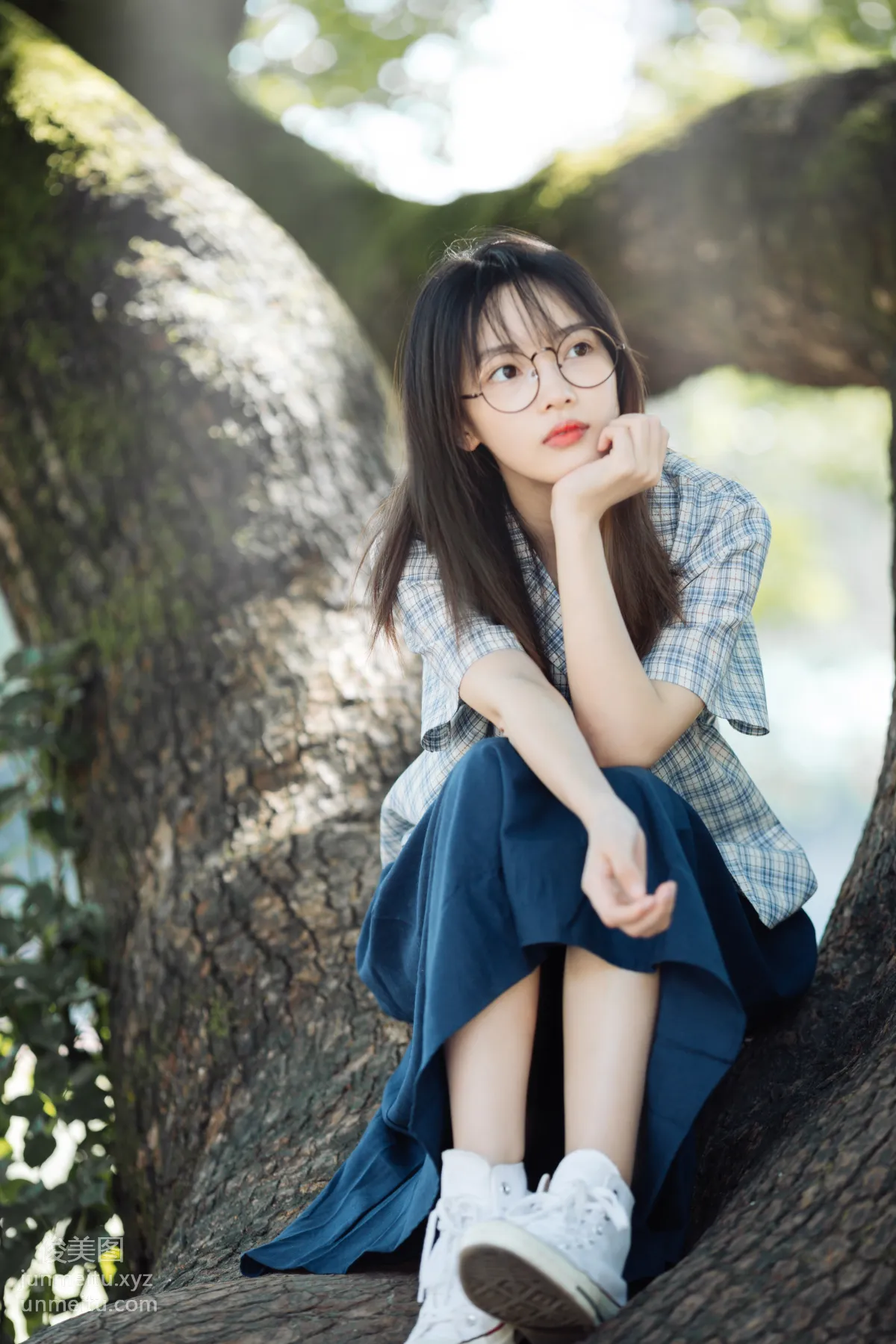 [YiTuYu] 2022.01.03 Blue Past Under the Tree, Yiya Yiya Yo photo 17