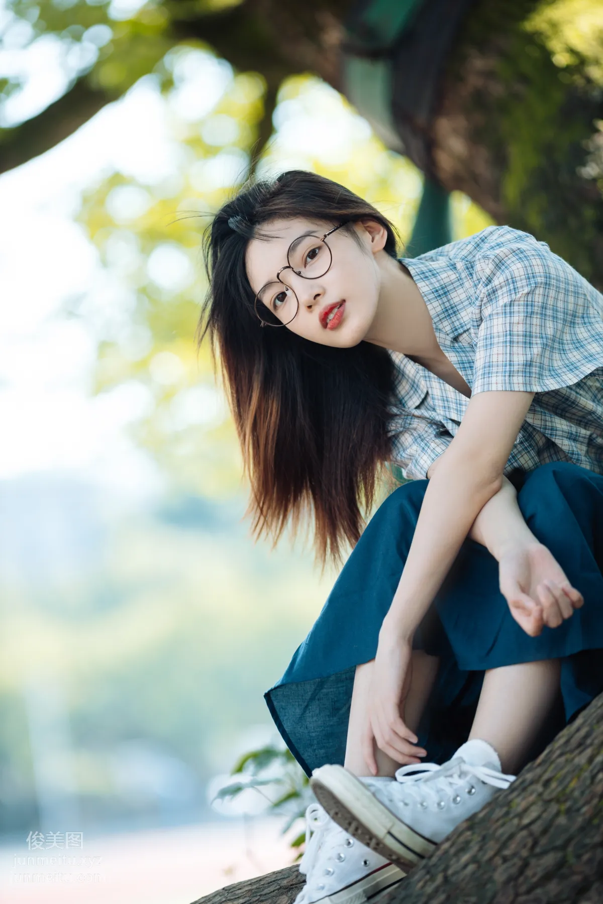 [YiTuYu] 2022.01.03 Blue Past Under the Tree, Yiya Yiya Yo photo 18