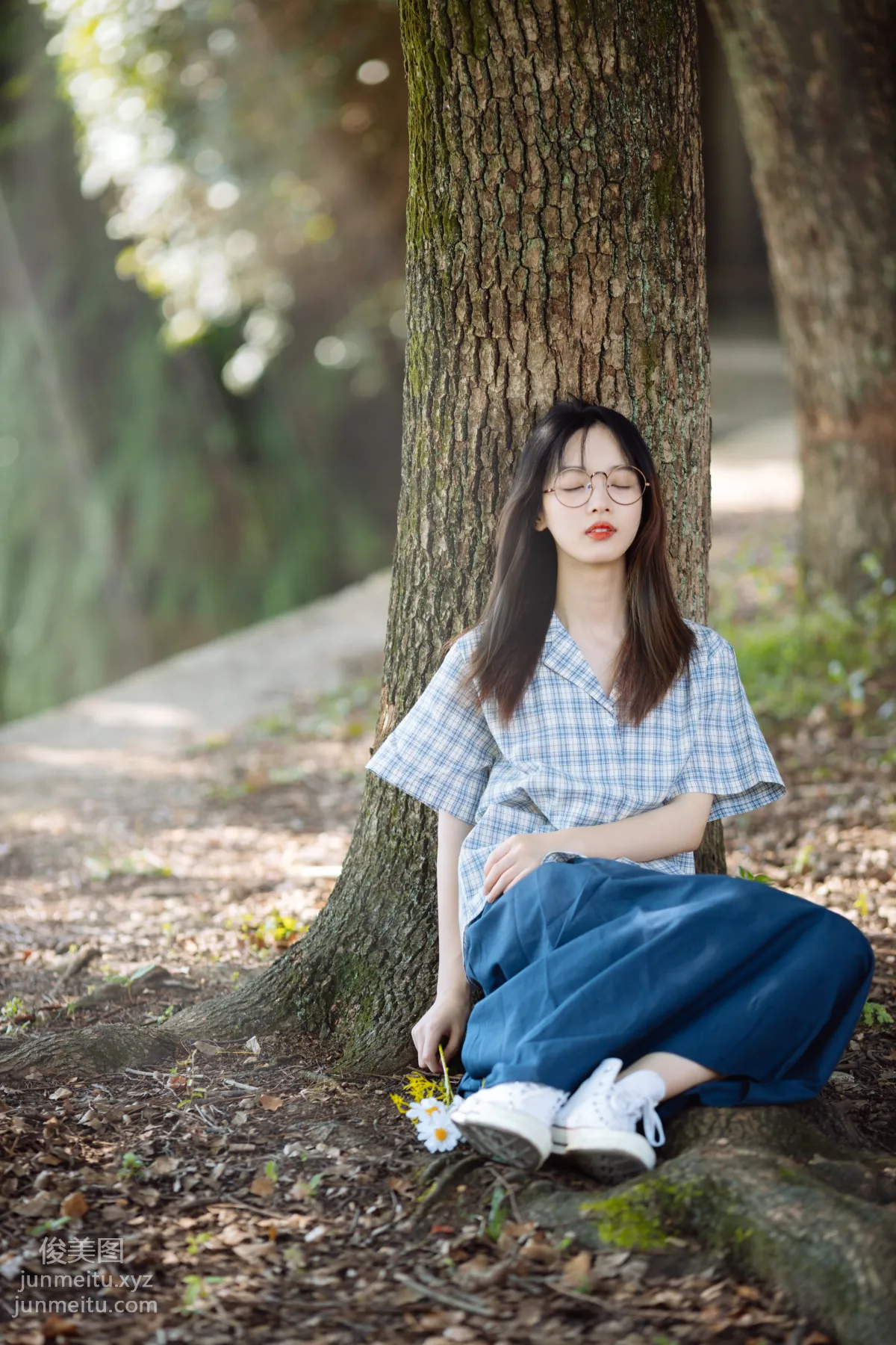 [YiTuYu] 2022.01.03 Blue Past Under the Tree, Yiya Yiya Yo photo 22