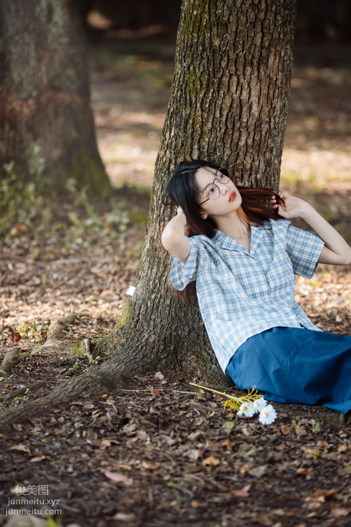 [YiTuYu] 2022.01.03 Blue Past Under the Tree, Yiya Yiya Yo photo 23