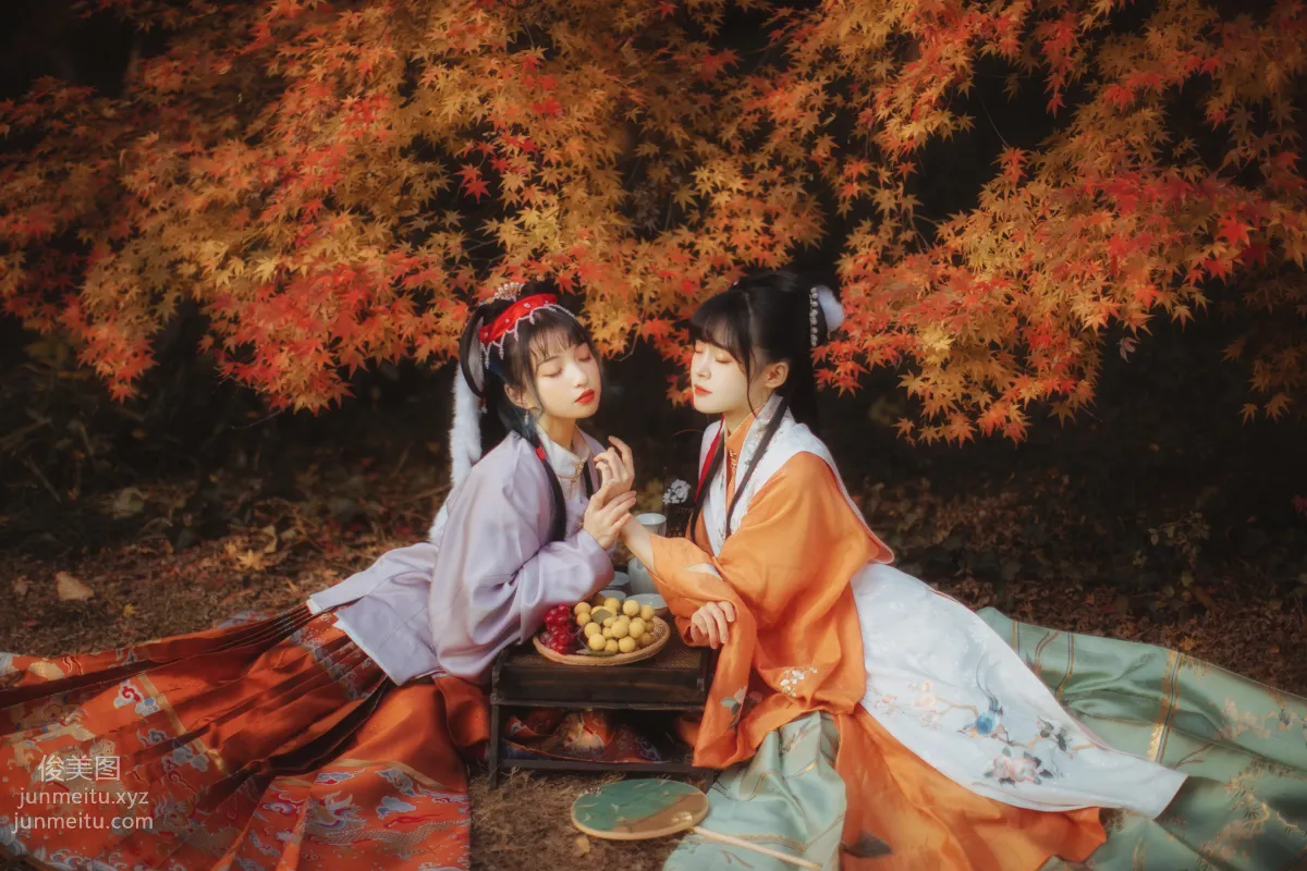 [YiTuYu] 2022.01.04 Autumn Colors, Shuang Zi photo 6