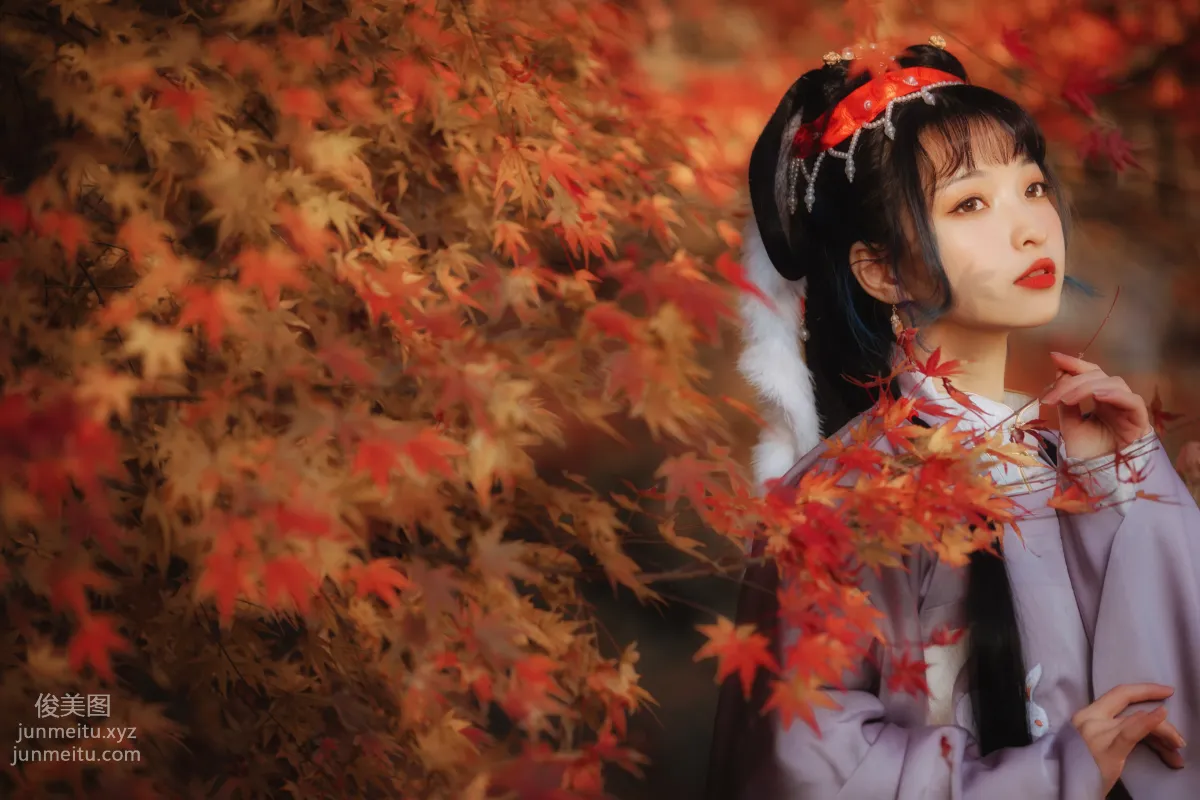 [YiTuYu] 2022.01.04 Autumn Colors, Shuang Zi photo 13