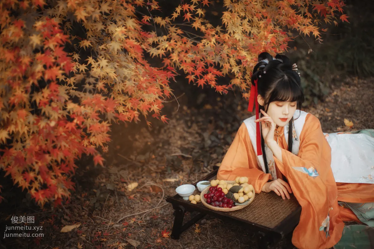 [YiTuYu] 2022.01.04 Autumn Colors, Shuang Zi photo 19