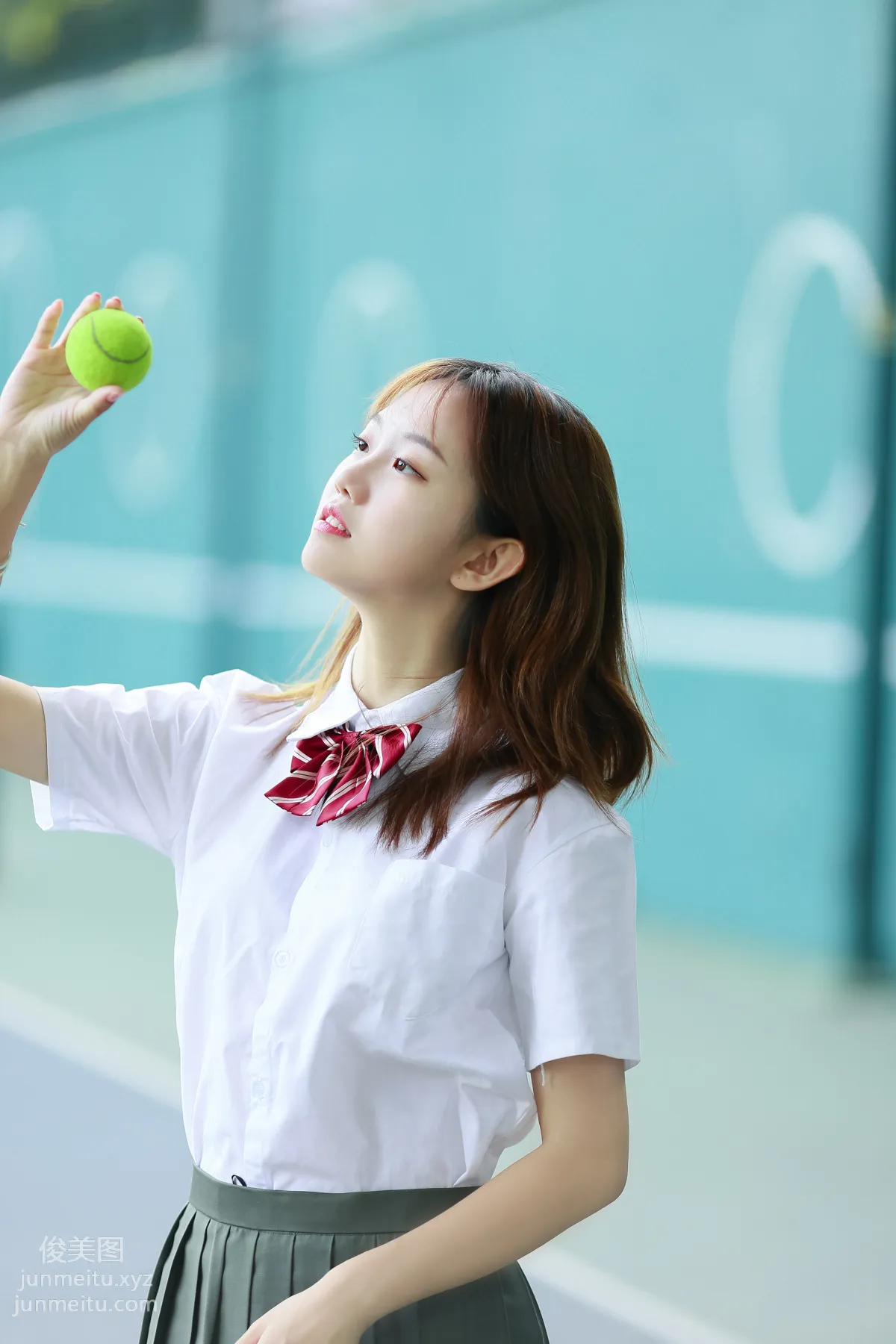 [YiTuYu] 2022.01.05 Green Good Mood, Xuxu Qingxin photo 9