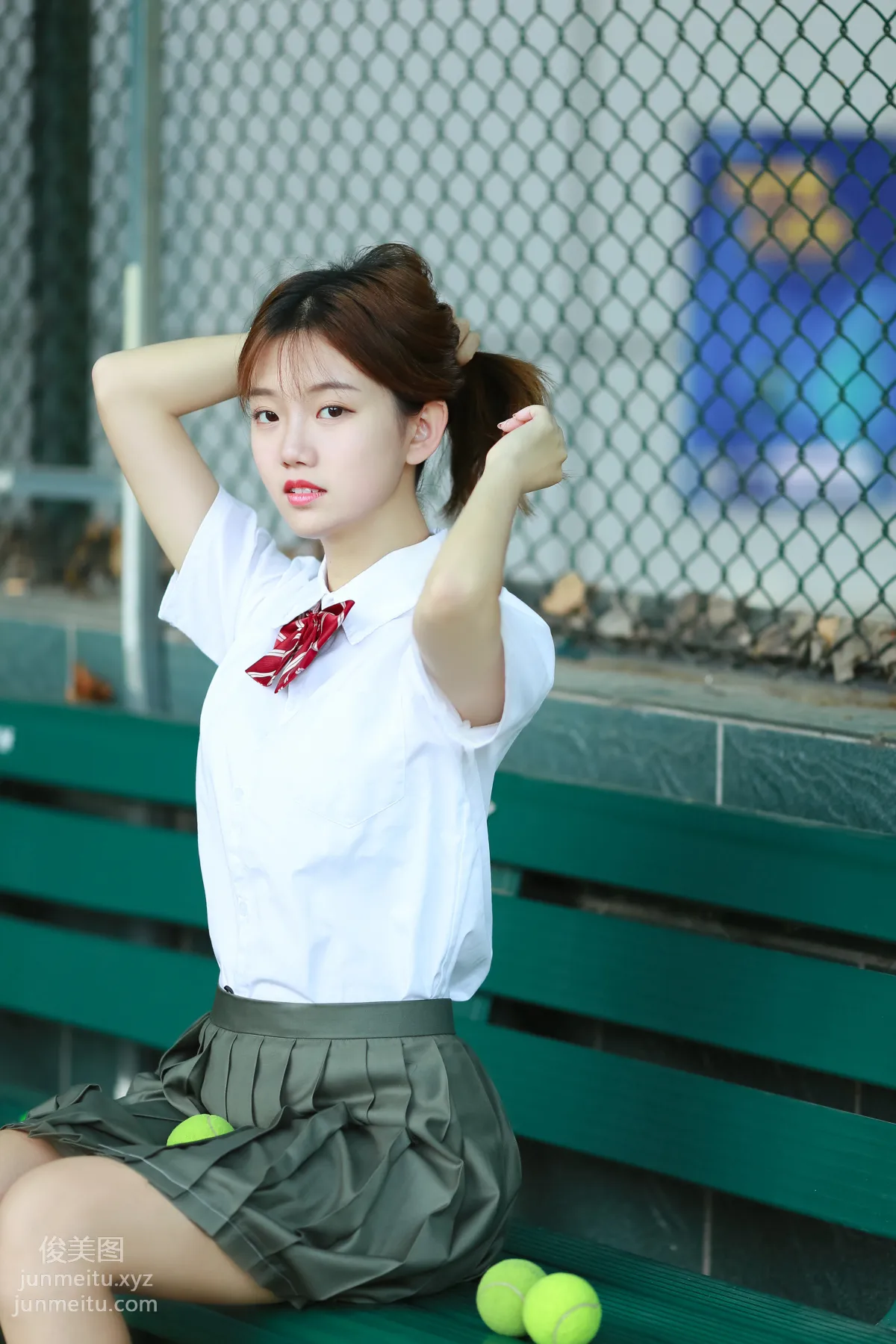 [YiTuYu] 2022.01.05 Green Good Mood, Xuxu Qingxin photo 11