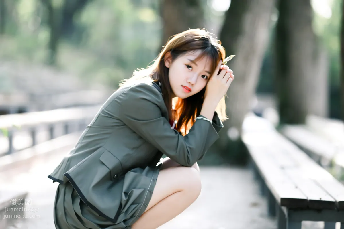 [YiTuYu] 2022.01.05 Green Good Mood, Xuxu Qingxin photo 27