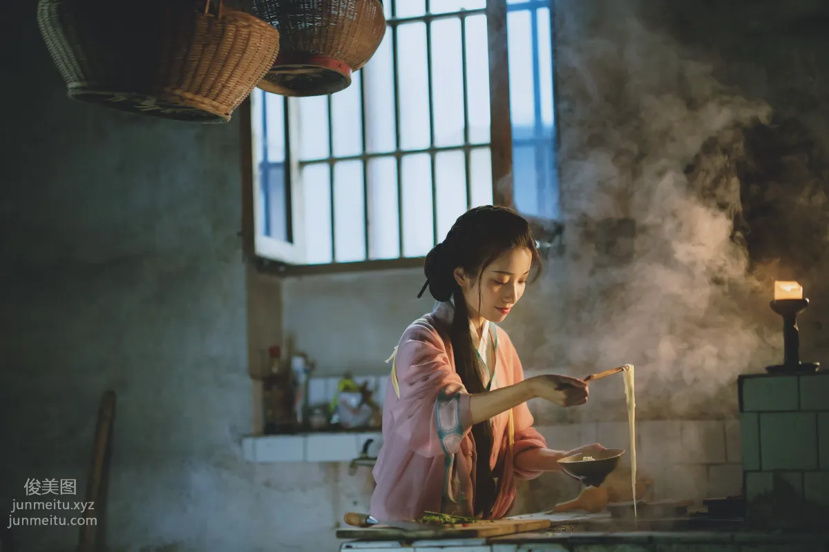 [YiTuYu] 2022.01.10 Plain Clothes and Simple Meals, Content for Life, Xiao Qinghan photo 3