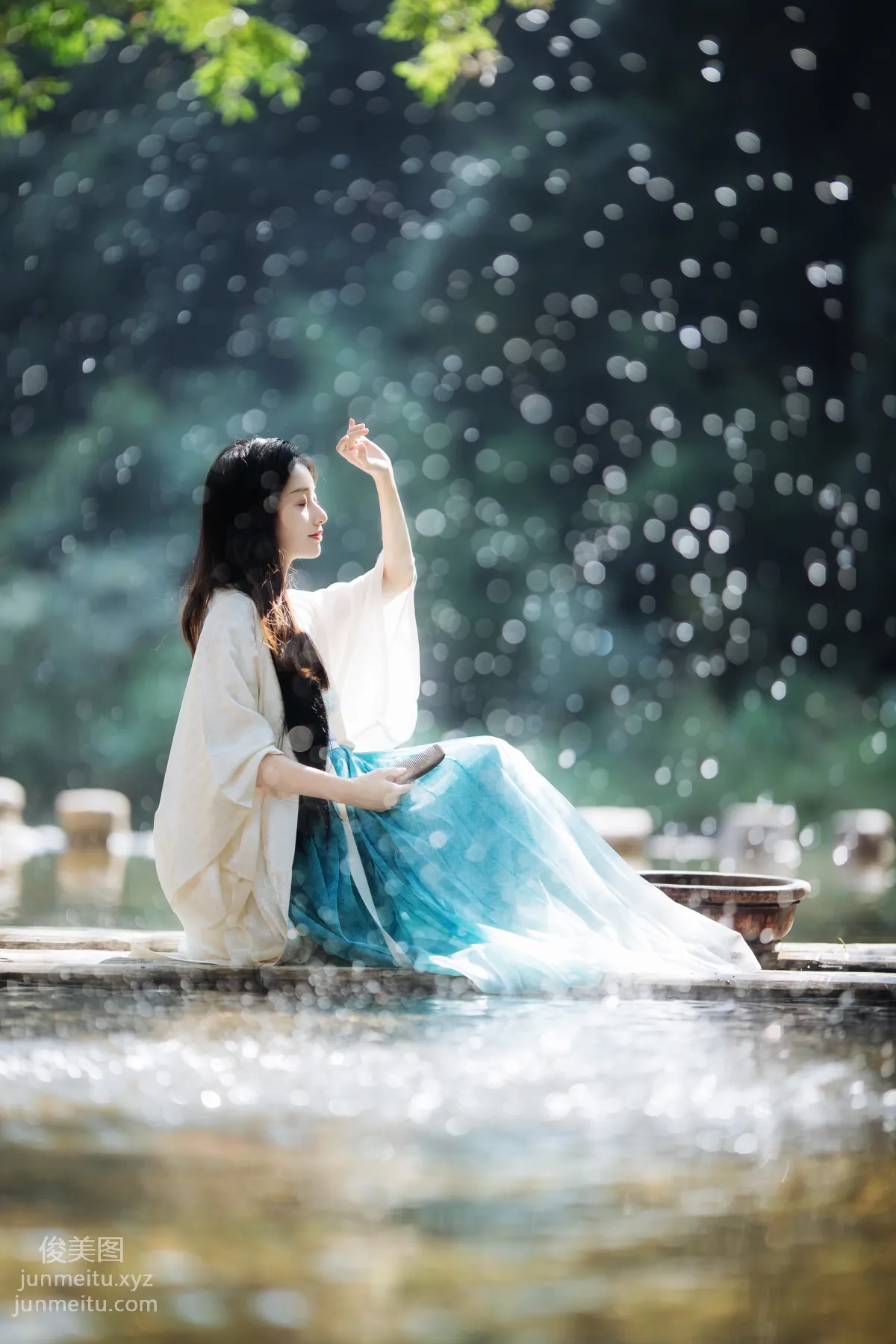 [YiTuYu] 2022.01.11 Fairy Washing Hair Xiaoqing Hanya photo 13
