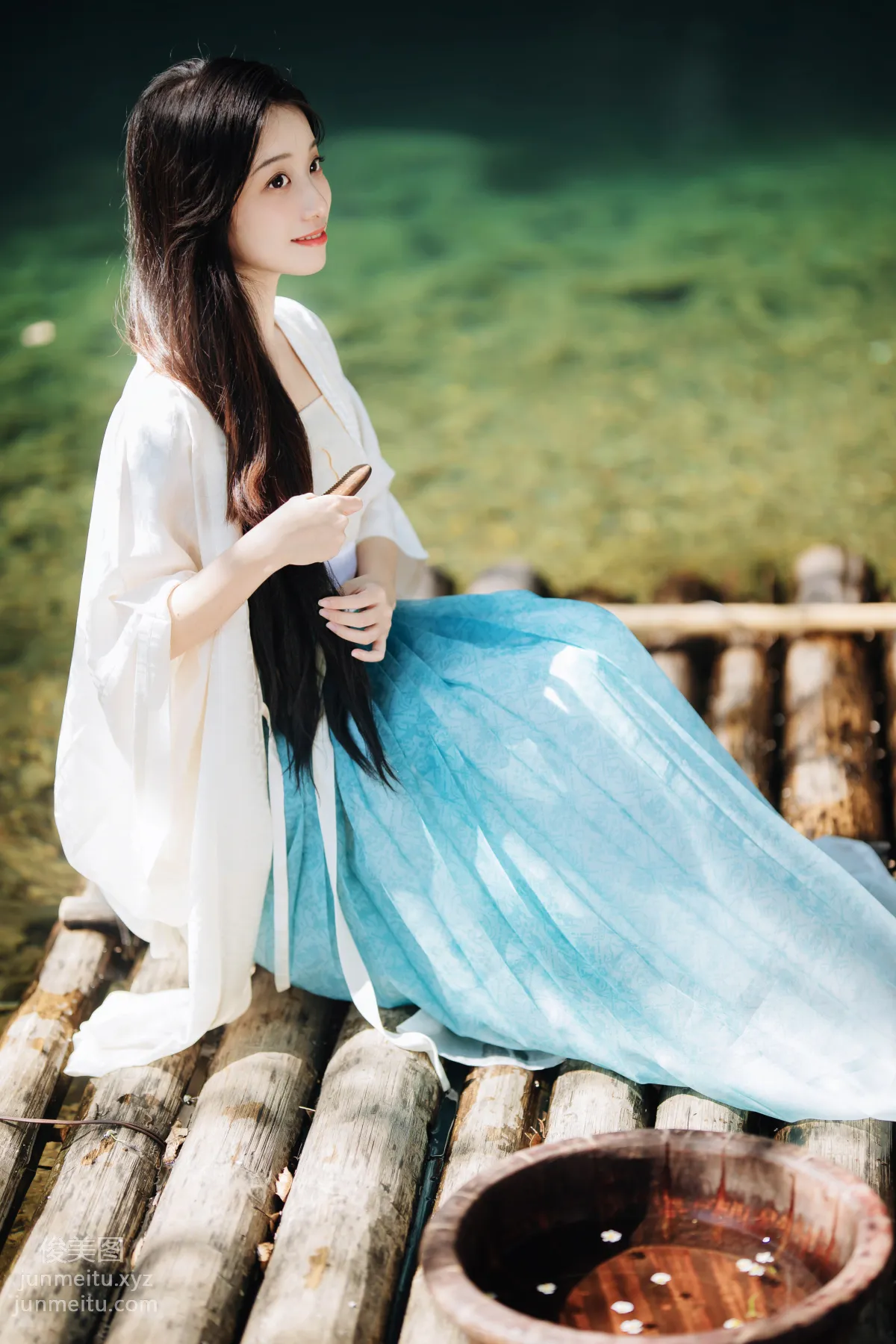 [YiTuYu] 2022.01.11 Fairy Washing Hair Xiaoqing Hanya photo 14