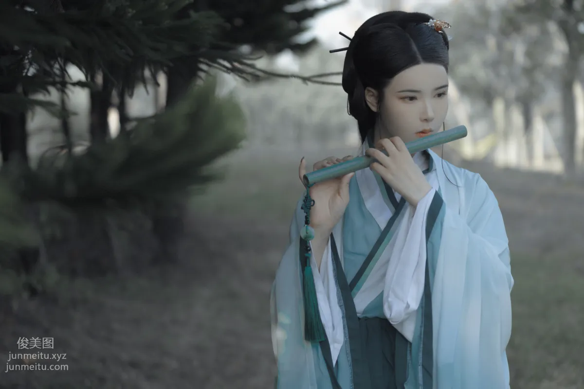 [YiTuYu] 2022.01.14 Autumn Evening in the Mountains San Zhongzi photo 3