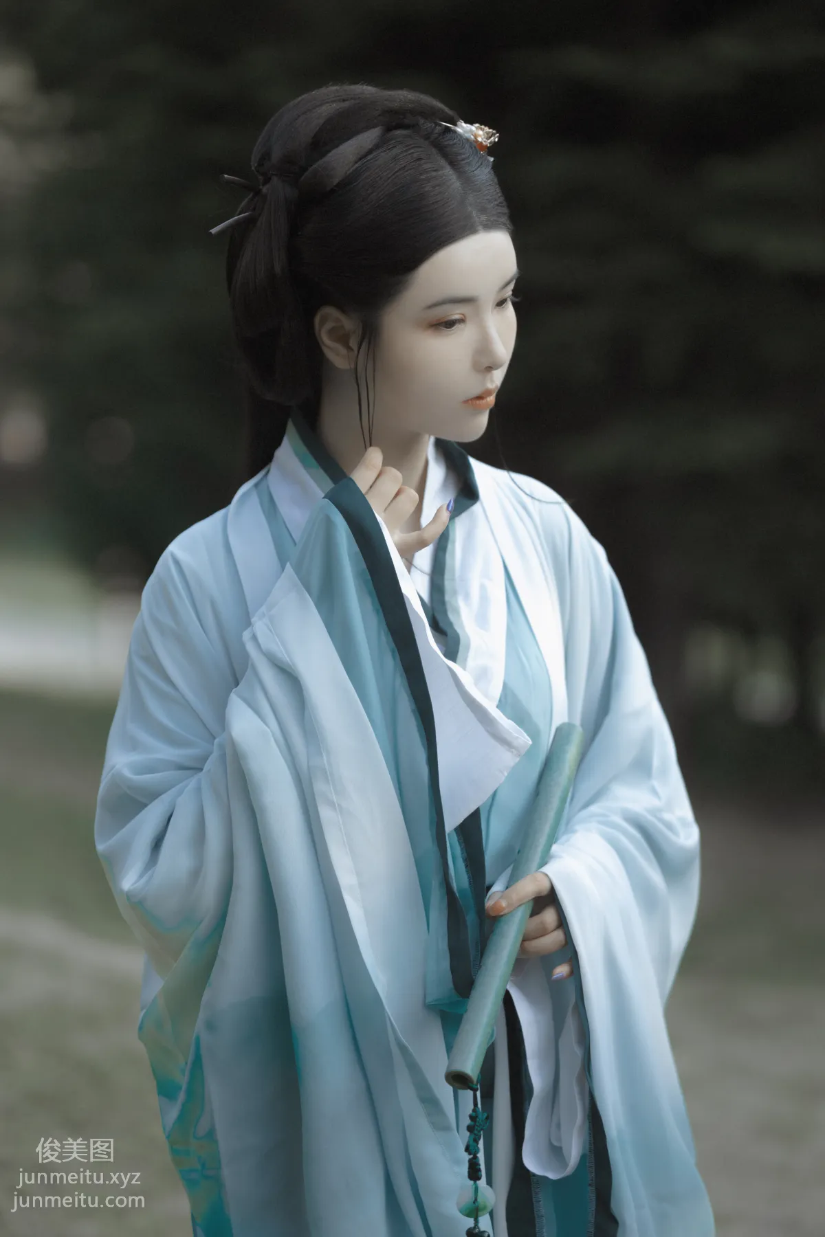 [YiTuYu] 2022.01.14 Autumn Evening in the Mountains San Zhongzi photo 4