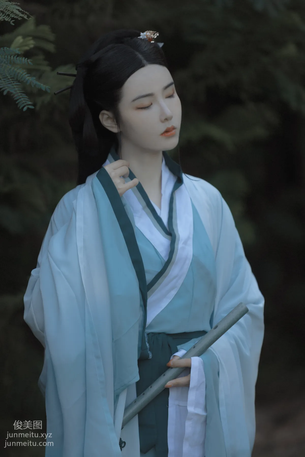 [YiTuYu] 2022.01.14 Autumn Evening in the Mountains San Zhongzi photo 7