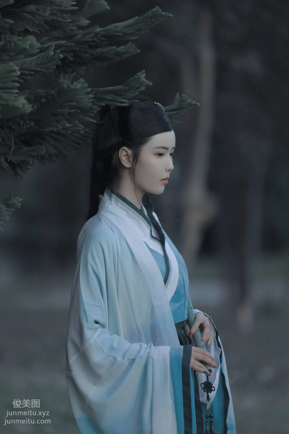 [YiTuYu] 2022.01.14 Autumn Evening in the Mountains San Zhongzi photo 8