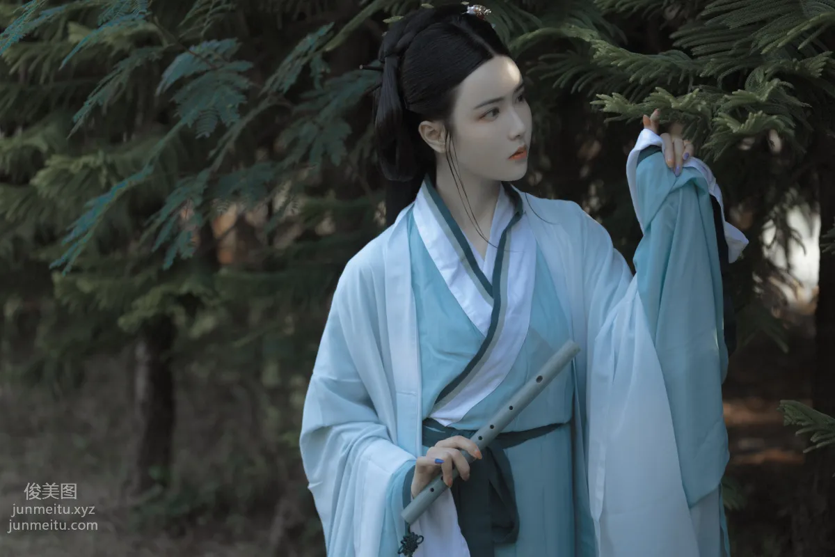 [YiTuYu] 2022.01.14 Autumn Evening in the Mountains San Zhongzi photo 15