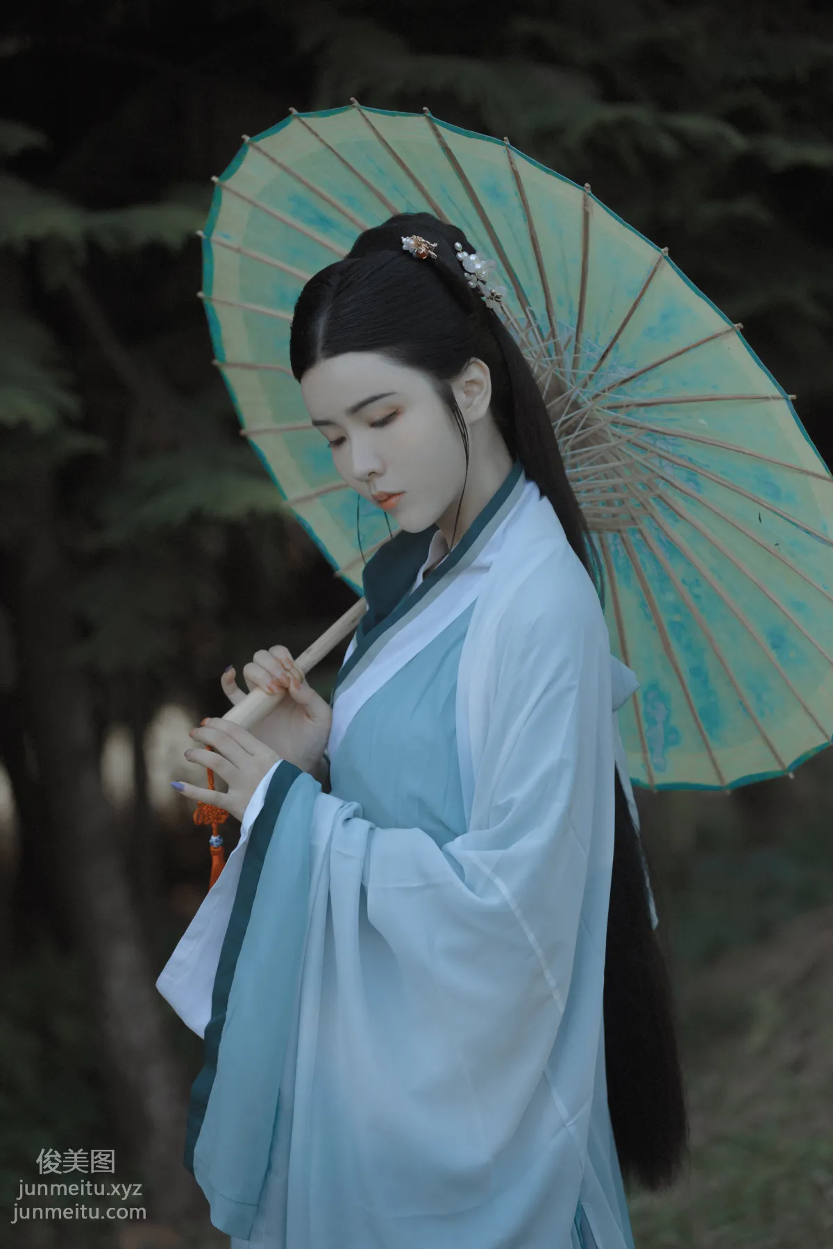 [YiTuYu] 2022.01.14 Autumn Evening in the Mountains San Zhongzi photo 20