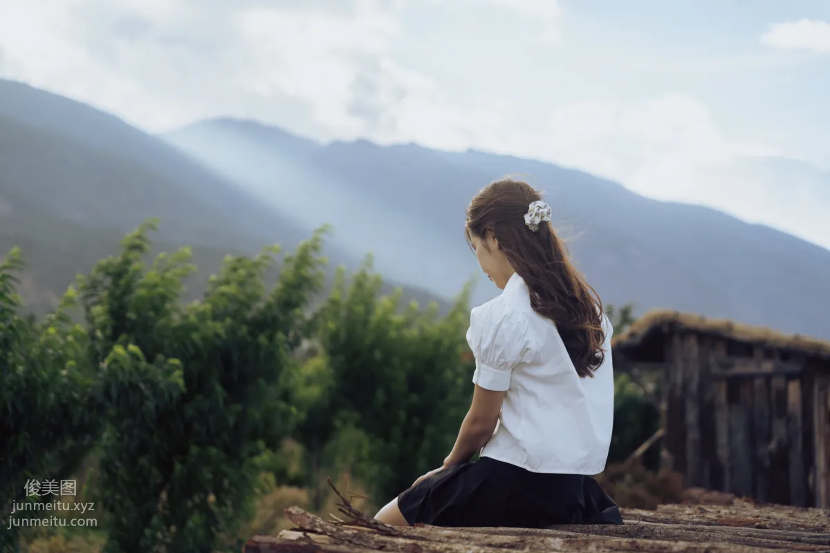 [YiTuYu] 2022.01.15 Minibus Takes Me Home Luo Zhi_ photo 15