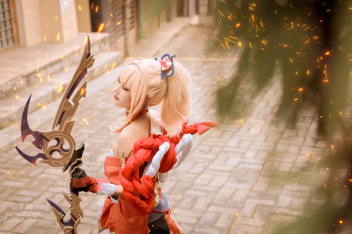 [YiTuYu] 2022.02.04 Genshin Impact Yoimiya COS Xiao Long photo 6