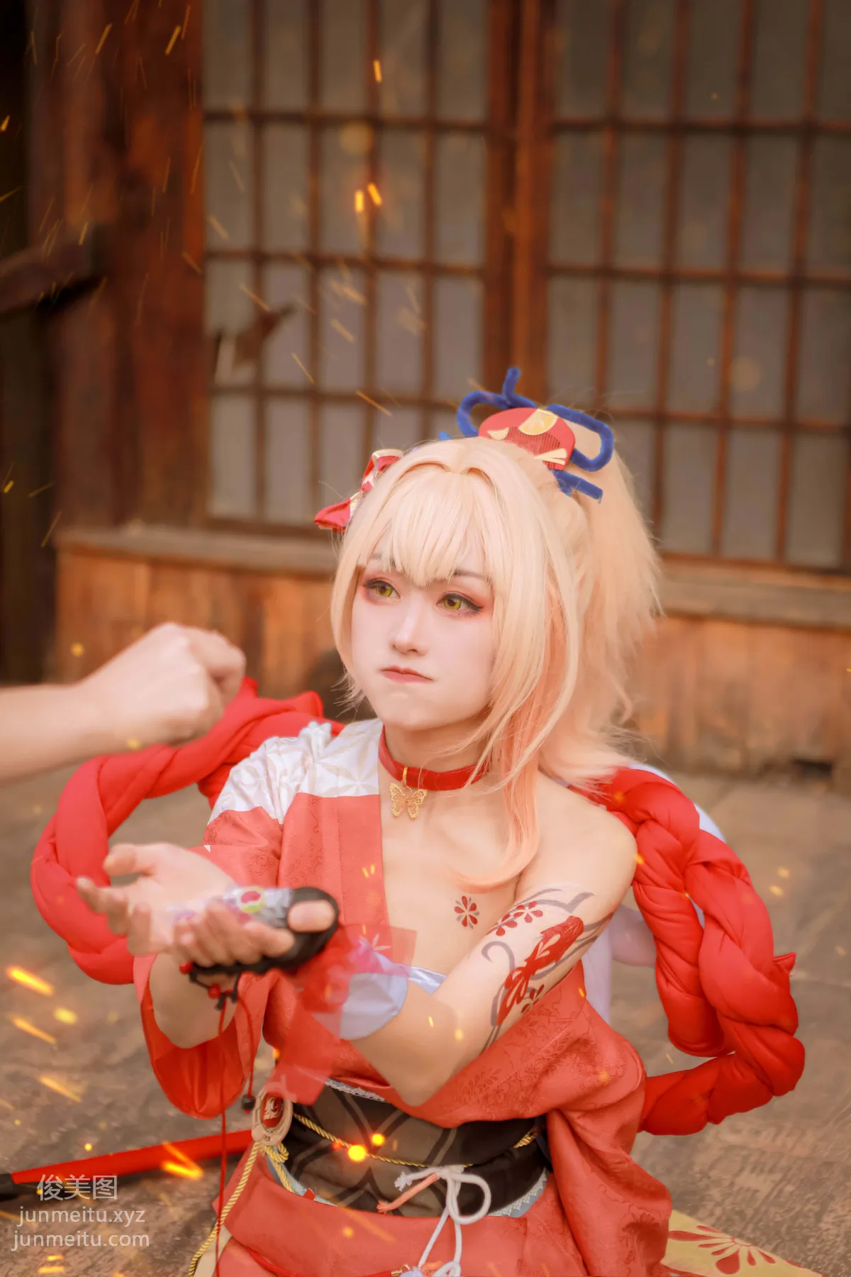 [YiTuYu] 2022.02.04 Genshin Impact Yoimiya COS Xiao Long photo 14