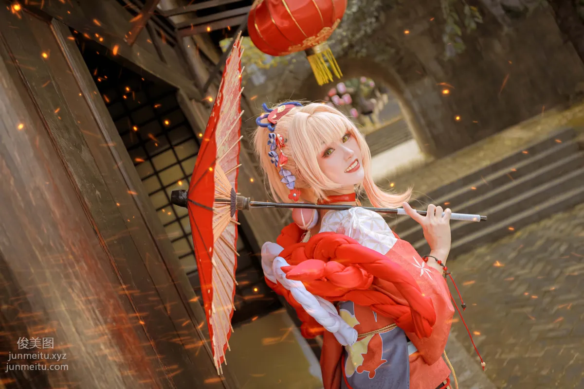 [YiTuYu] 2022.02.04 Genshin Impact Yoimiya COS Xiao Long photo 17