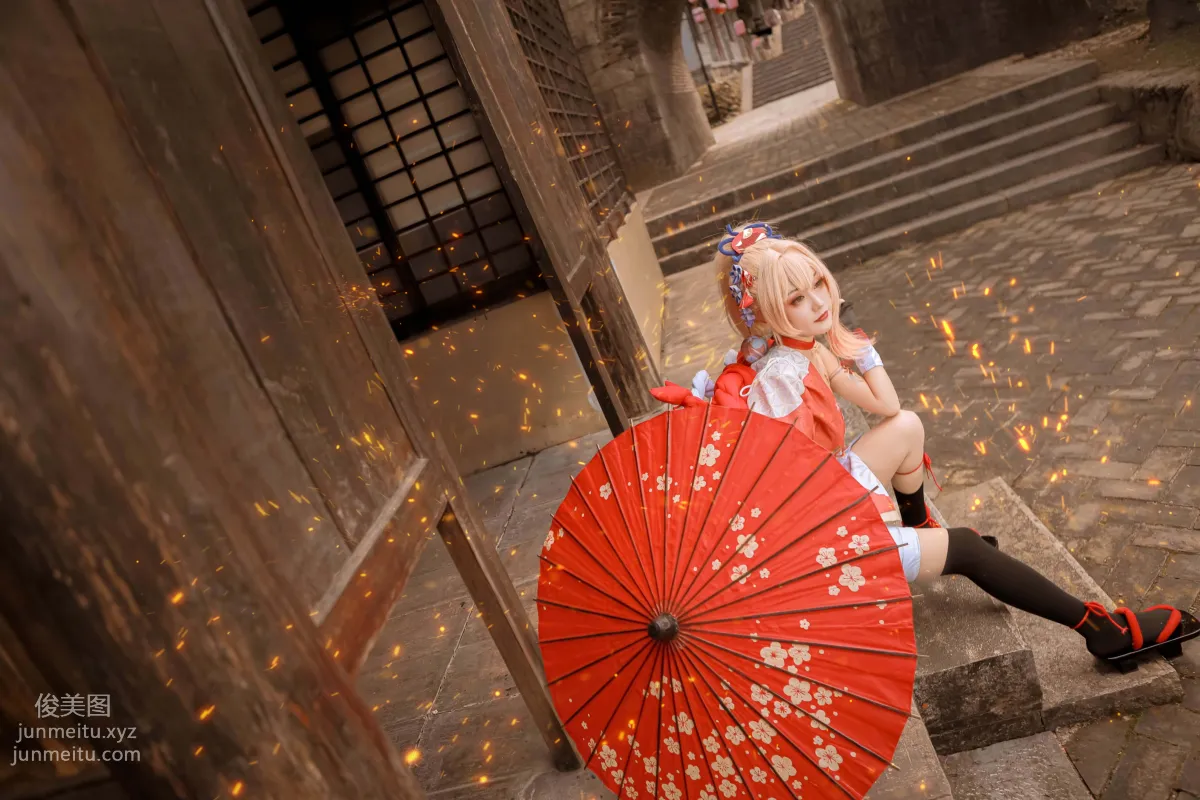 [YiTuYu] 2022.02.04 Genshin Impact Yoimiya COS Xiao Long photo 19